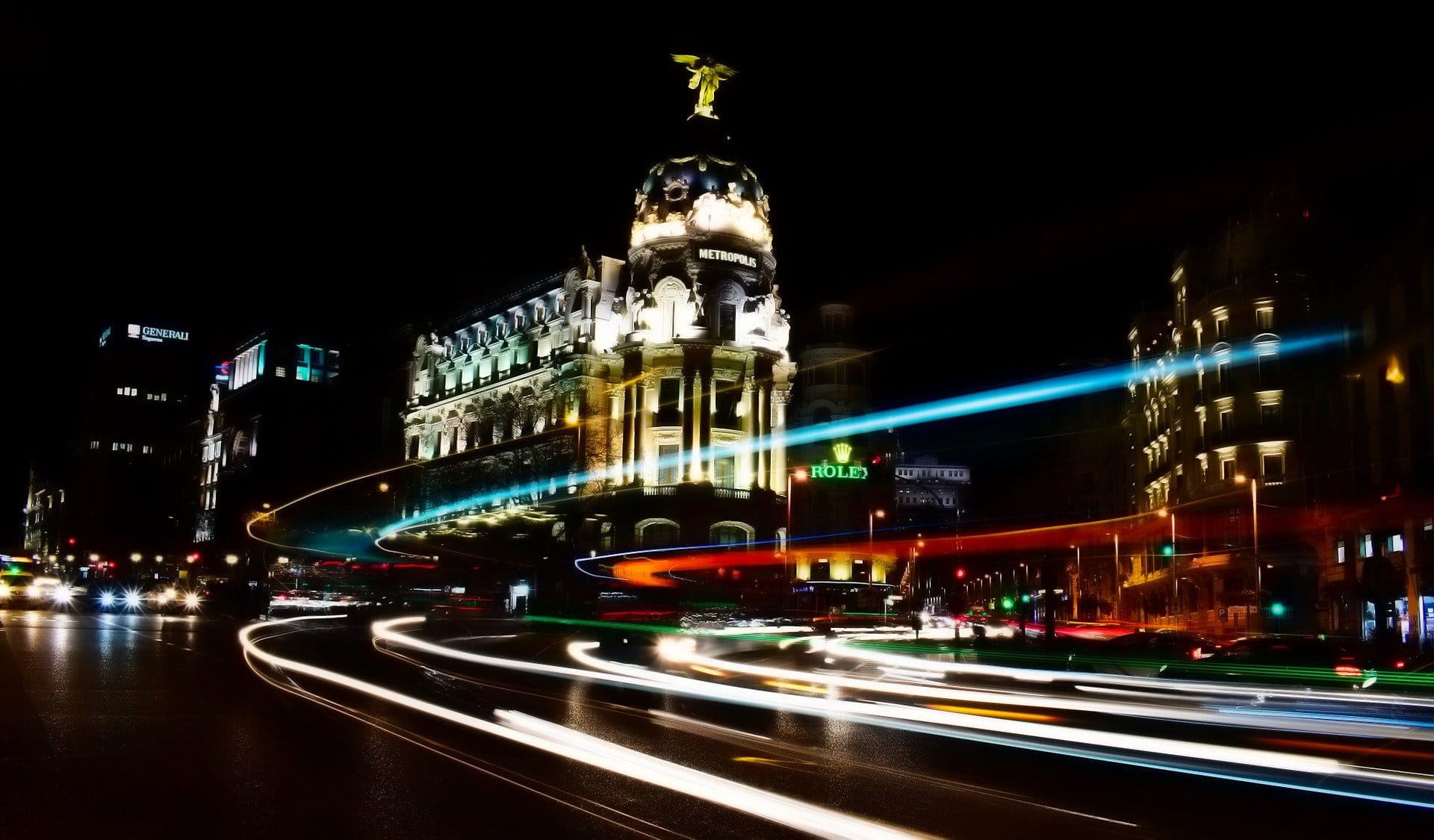 Madrid capital Gran Vía